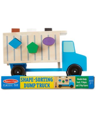 Melissa and Doug - Melissa & Doug Shape-Sorting Dump Truck