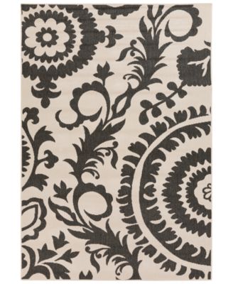 Surya - Alfresco ALF-9612 Black 2'3" x 4'6" Area Rug