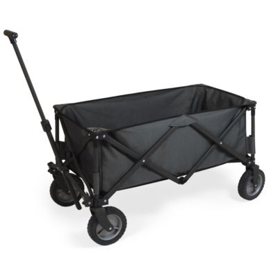 Picnic Time - Adventure Wagon Dark Grey Folding Utility Wagon