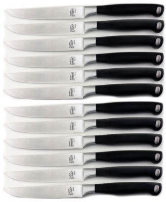 BergHOFF - Bistro Stainless Steel 12-Pc. Steak Knife Set