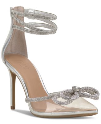 I.N.C. International Concepts - Women's Laynea Translucent Pointed-Toe Pumps