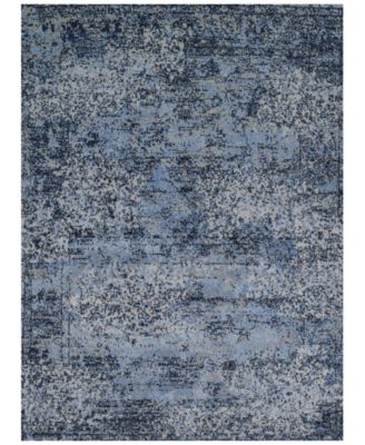 Spring Valley Home - Fusion Light Blue/Grey 7'7" x 10'6" Area Rug