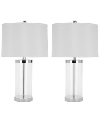Safavieh - Set of 2 Jeanie Glass Table Lamps