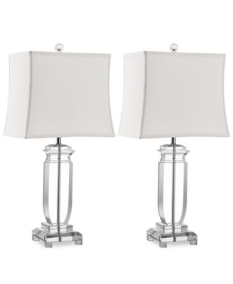 Safavieh - Set of 2 Olympia Crystal Table Lamps