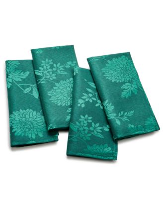 Martha Stewart Collection - Jacquard Napkins, Set of 4