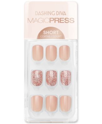 Dashing Diva - MAGICPRESS Press-On Gel Nails - Honey Sparkle