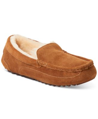Dearfoams - Fireside Melbourne Shearling Moccasin Slippers