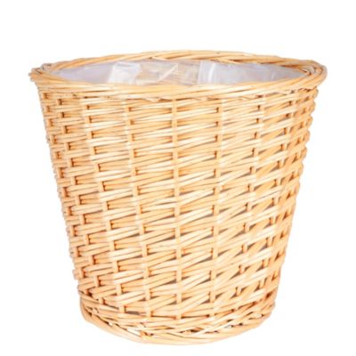 Household Essentials - Medium Willow Waste Basket