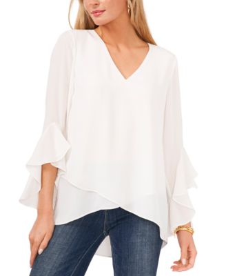 Vince Camuto - Flutter-Sleeve Tunic