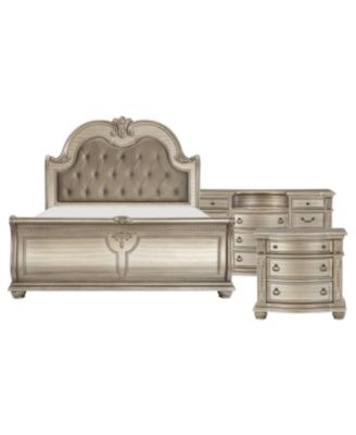 Homelegance - Rockport 3pc Bedroom Set (Queen Bed, Dresser & Nightstand)