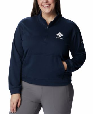 Columbia - Plus Size Trek Quarter-Zip Sweatshirt