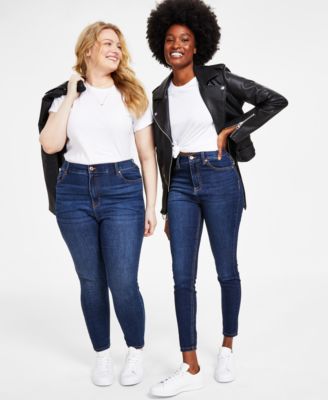 Celebrity Pink - Juniors' High Rise Skinny Ankle Jeans, 00-24W