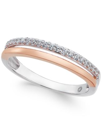 Macy's - Diamond Split Band (1/8 ct. t.w.)