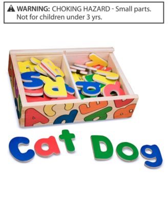 Melissa and Doug - Toy, Magnetic Wooden Alphabet