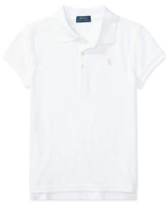 Polo Ralph Lauren - Girls' Stretch Mesh Polo Shirt