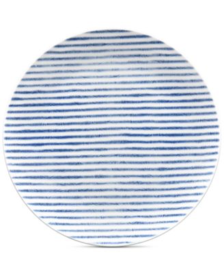 Noritake - Blue Hammock Coupe Stripe Salad Plate
