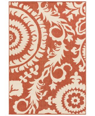 Surya - Alfresco ALF-9613 Rust 3' x 5'6" Area Rug