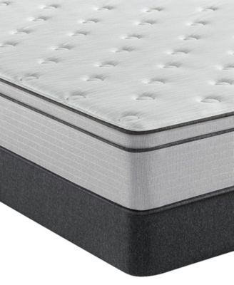 Beautyrest - BR800 13.5" Medium Pillow Top Mattress Set- Full