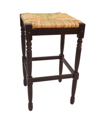 Carolina Classics - French Country 30" Turned Leg Seat Stool, Quick Ship