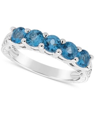 Macy's - Gemstone Ring in Sterling Silver