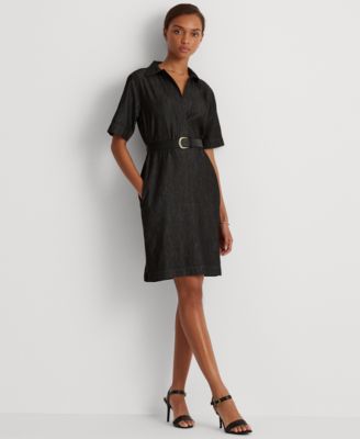 Lauren Ralph Lauren - Denim Cotton Shift Dress