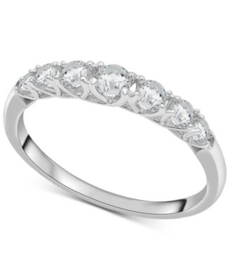 Macy's - Diamond Seven Stone Band (1/2 ct. t.w.) in Platinum