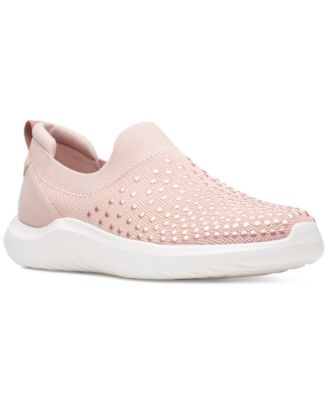 Clarks - Women's Nova Grove Slip-On Studded Sneakers