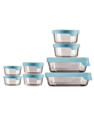 Anchor Hocking - 16-Pc. Round Glass Food Storage Set