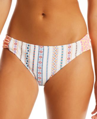 Jessica Simpson - Women's Stripe It Up Side-Shirred Hipster Bottoms