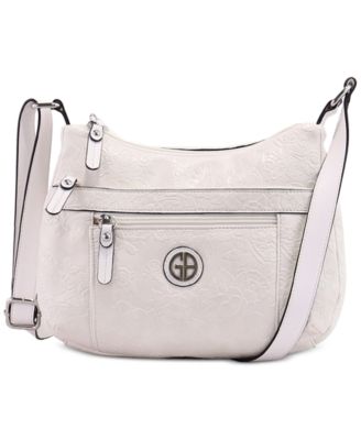 Giani Bernini - Faux Leather Tooling Hobo